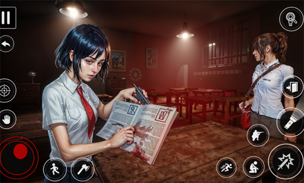 恐怖动漫女学生