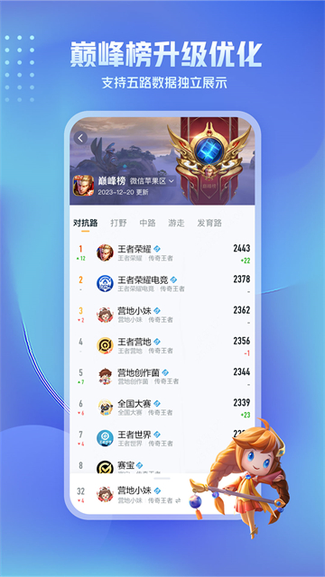 王者荣耀助手高清大图 王者荣耀助手v9.104.1015