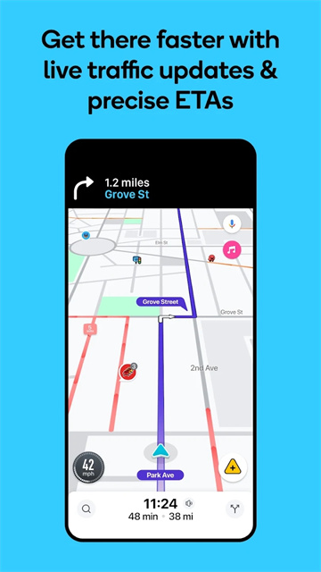 waze高清大图 wazev5.10.0.2